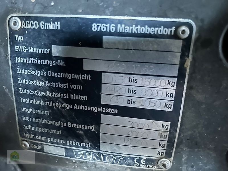 Traktor Türe ait Fendt 930, Gebrauchtmaschine içinde Salsitz (resim 23)