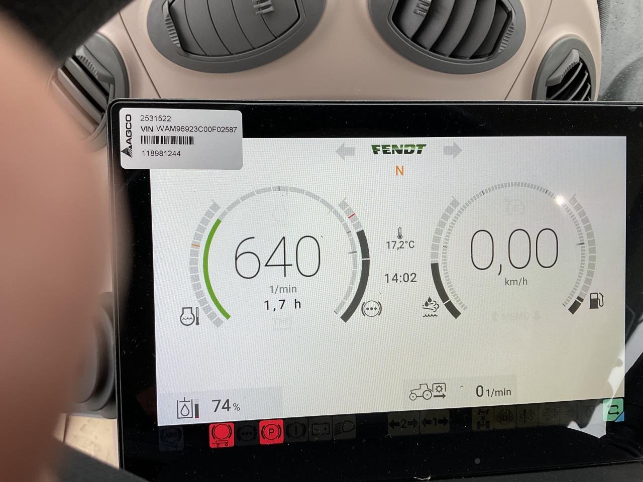 Traktor Türe ait Fendt 933 VARIO GEN7, Gebrauchtmaschine içinde Suldrup (resim 8)