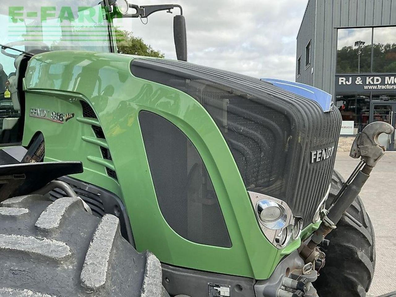 Traktor Türe ait Fendt 936 reverse drive tractor (st20309), Gebrauchtmaschine içinde SHAFTESBURY (resim 15)