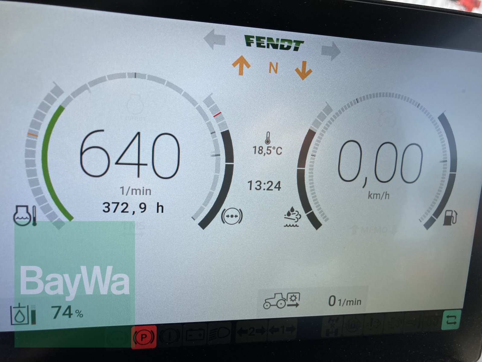 Traktor del tipo Fendt 936 Vario ProfiPlus, Gebrauchtmaschine In Giebelstadt (Immagine 14)