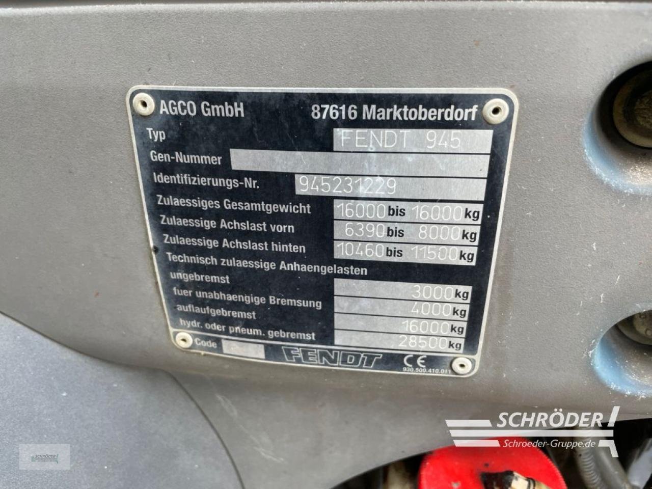 Traktor za tip Fendt 936 VARIO SCR PROFI, Gebrauchtmaschine u Wildeshausen (Slika 22)