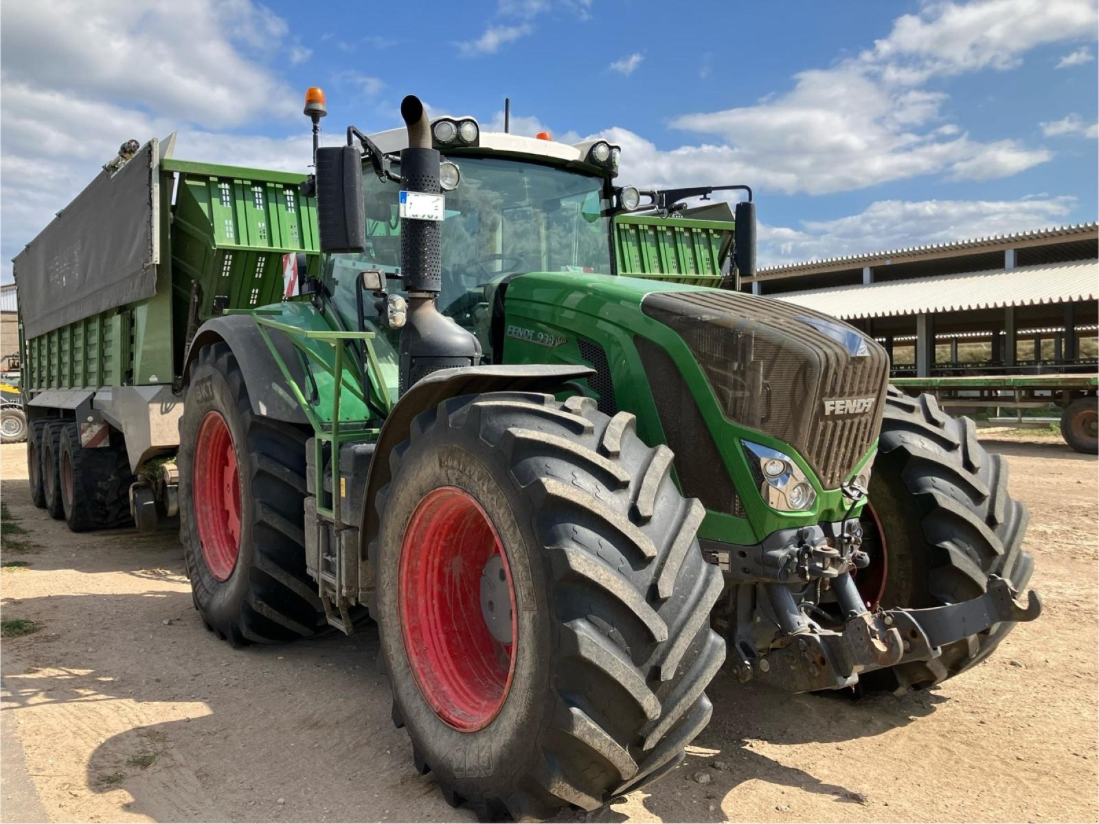 Traktor del tipo Fendt 939 Vario S4 Profi Plus, Gebrauchtmaschine en Goldberg (Imagen 1)