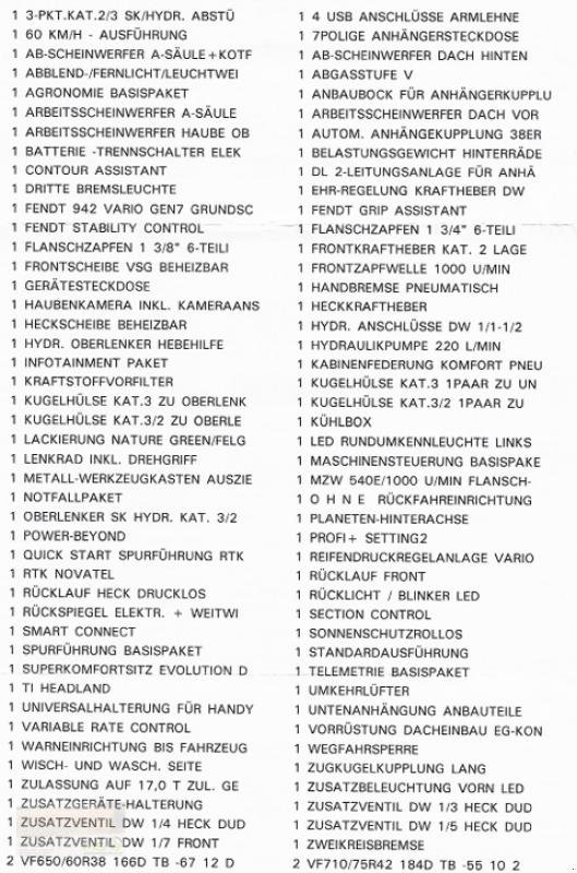 Traktor typu Fendt 942 Vario ProfiPlus, Gebrauchtmaschine v Hofheim (Obrázek 7)