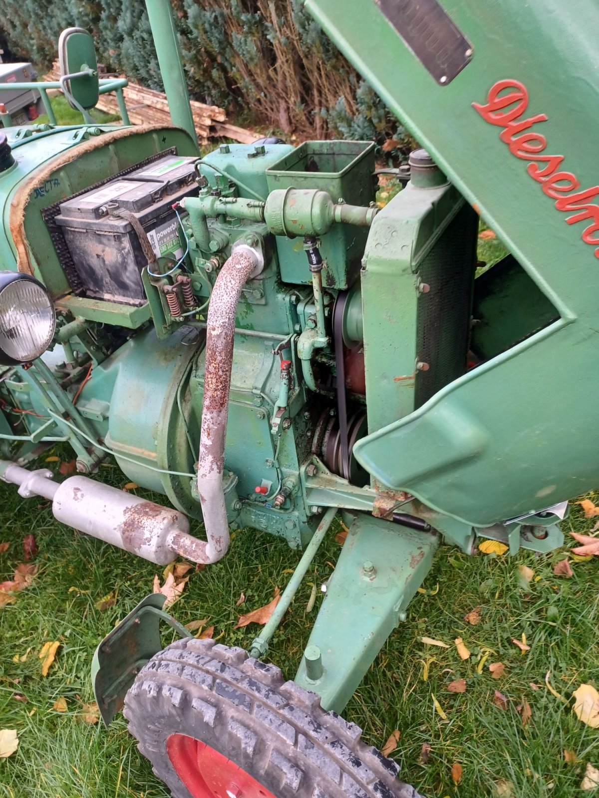 Traktor van het type Fendt Dieselross, Gebrauchtmaschine in Au/Hallertau (Foto 6)