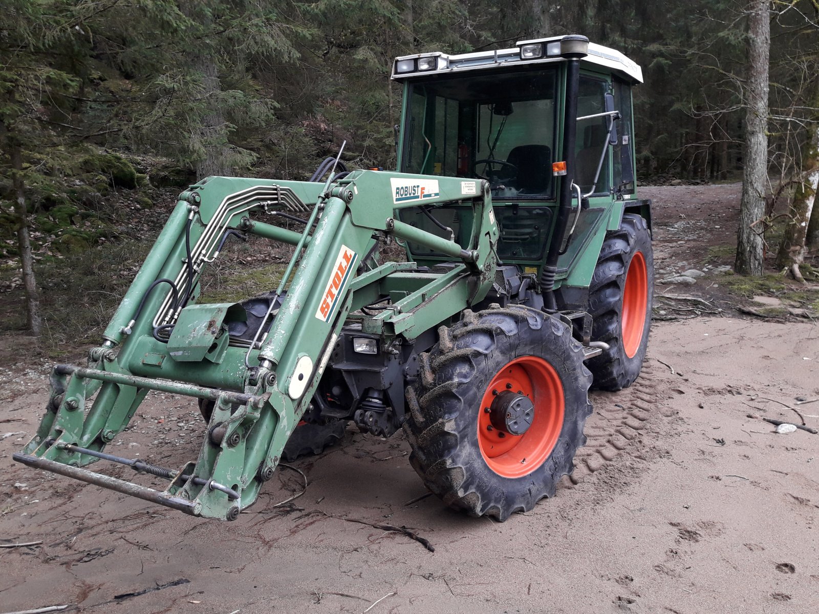 Traktor Türe ait Fendt F 380 GTA, Gebrauchtmaschine içinde Böbrach (resim 1)