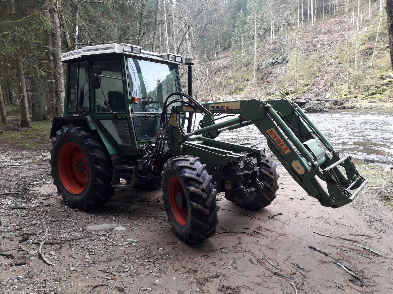 Traktor Türe ait Fendt F 380 GTA, Gebrauchtmaschine içinde Böbrach (resim 2)