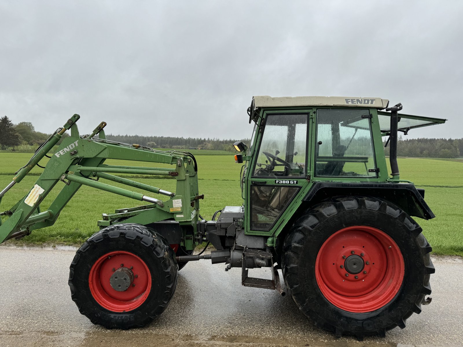 Traktor Türe ait Fendt F 380 GTA, Gebrauchtmaschine içinde heiligenstadt (resim 2)