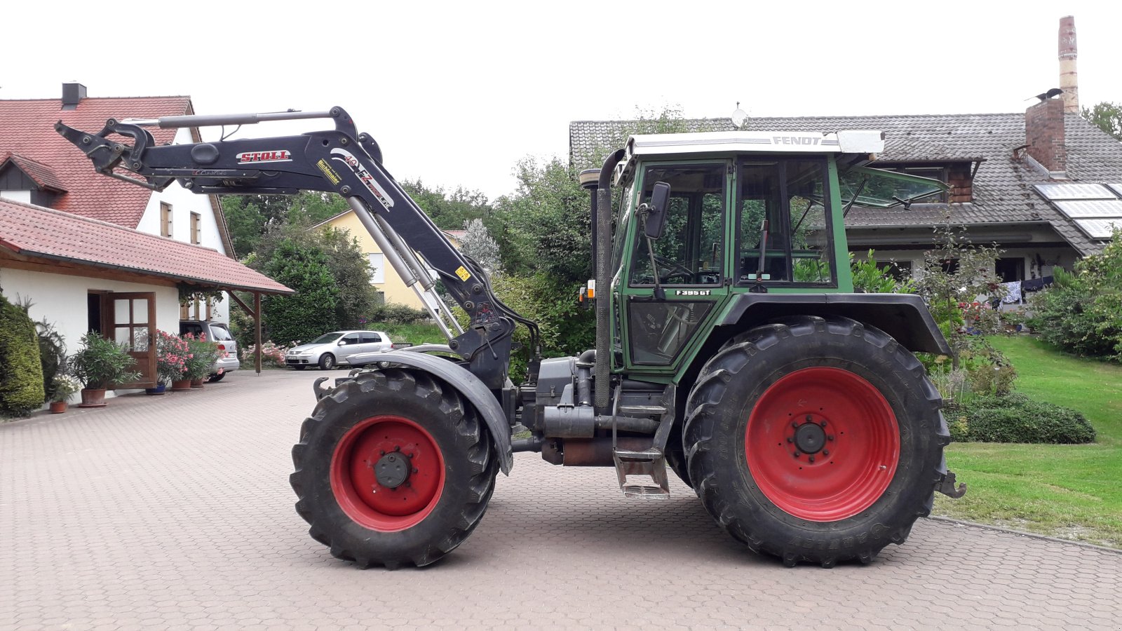 Traktor typu Fendt F 395 GTA, Gebrauchtmaschine v Neuburg (Obrázek 1)