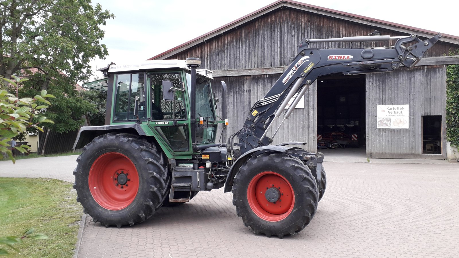 Traktor typu Fendt F 395 GTA, Gebrauchtmaschine v Neuburg (Obrázok 2)