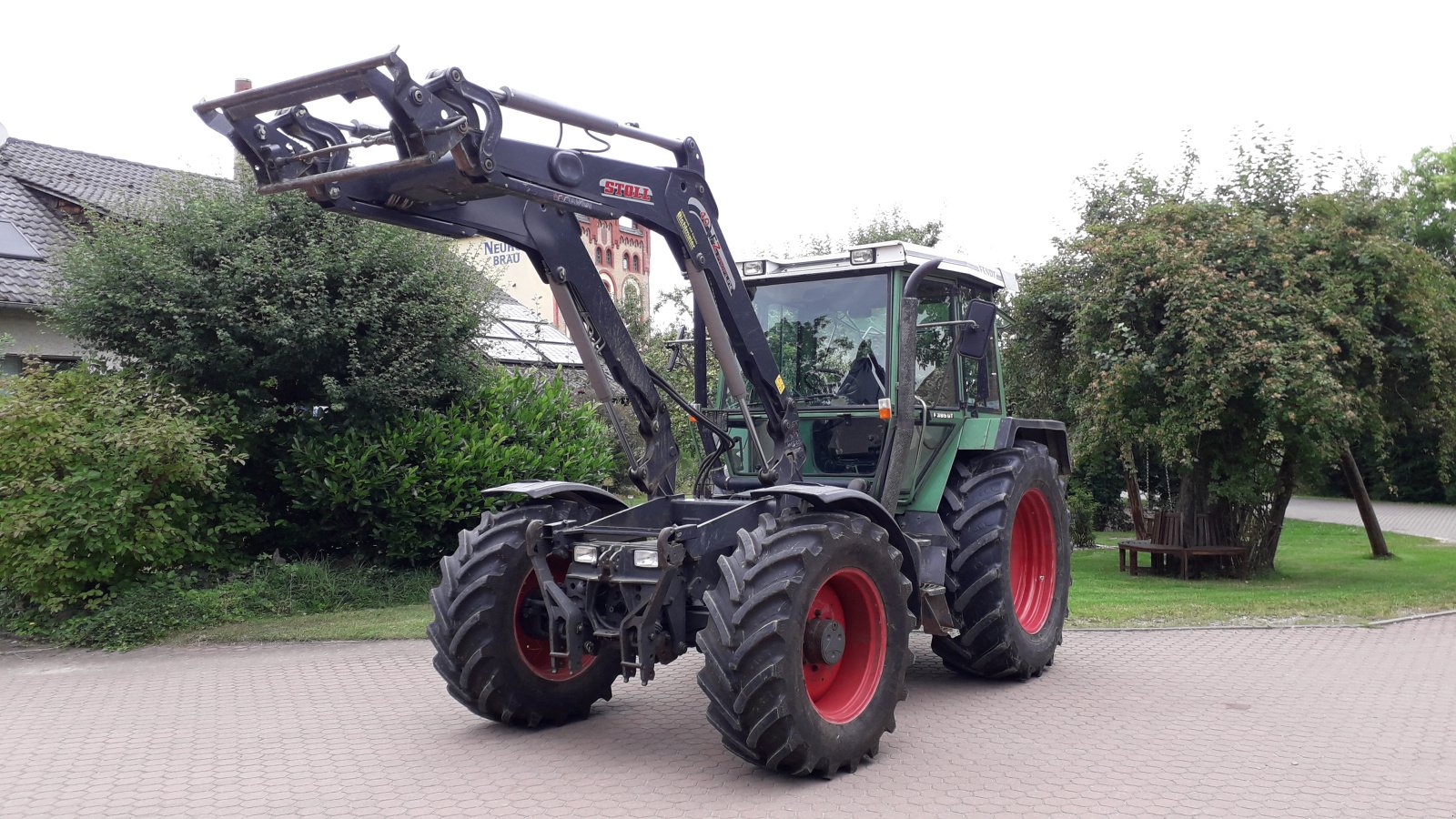 Traktor typu Fendt F 395 GTA, Gebrauchtmaschine v Neuburg (Obrázek 12)