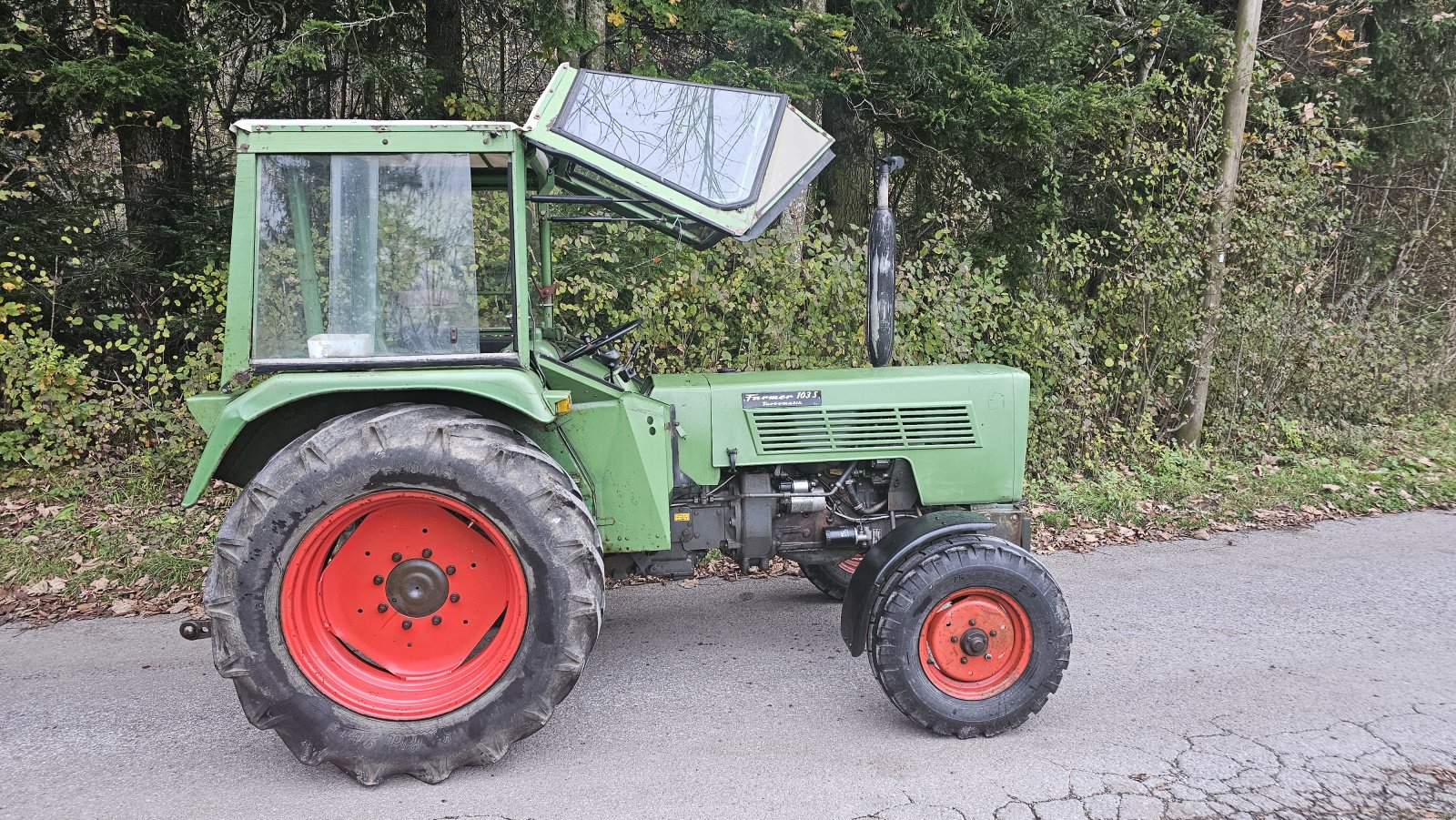 Traktor Türe ait Fendt Farmer 103 S, Gebrauchtmaschine içinde Hausham  (resim 2)