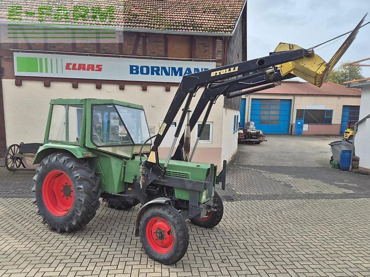 Traktor of the type Fendt farmer 104s turbomatik mit stoll frontlader, Gebrauchtmaschine in WALDKAPPEL-BISCHHAUSEN (Picture 1)