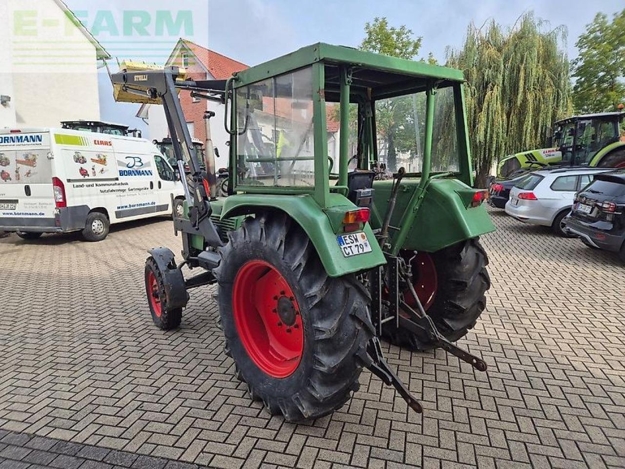 Traktor typu Fendt farmer 104s turbomatik mit stoll frontlader, Gebrauchtmaschine w WALDKAPPEL-BISCHHAUSEN (Zdjęcie 4)