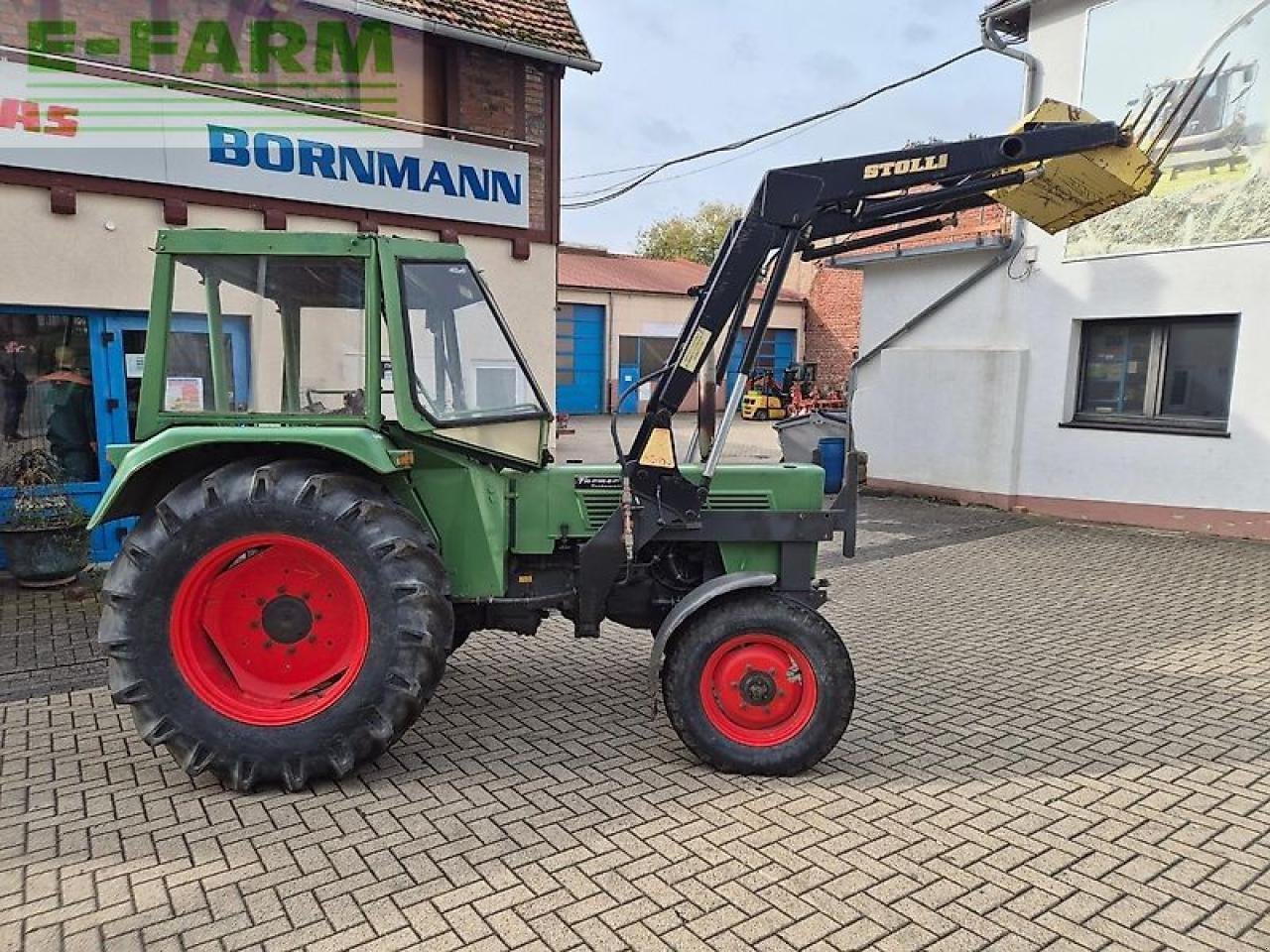 Traktor Türe ait Fendt farmer 104s turbomatik mit stoll frontlader, Gebrauchtmaschine içinde WALDKAPPEL-BISCHHAUSEN (resim 8)