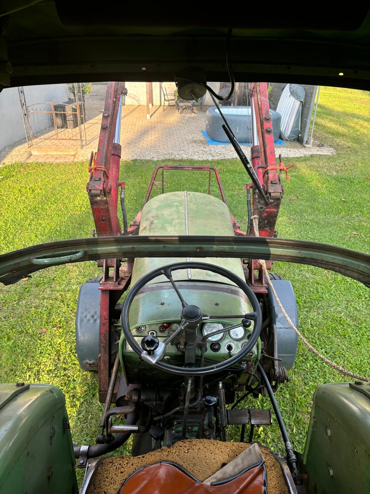 Traktor van het type Fendt Farmer 2, Gebrauchtmaschine in Gunzenhausen (Foto 4)