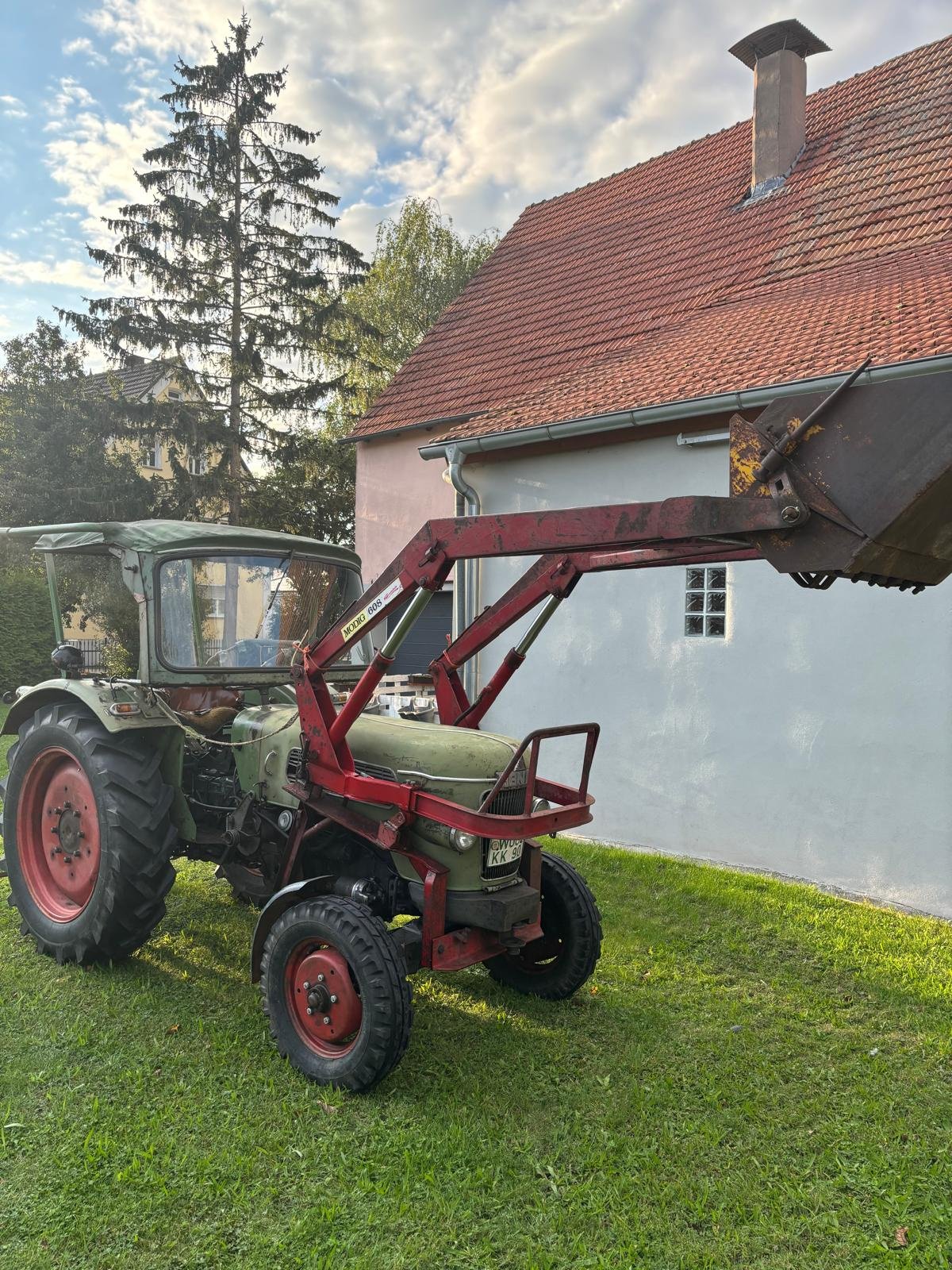 Traktor van het type Fendt Farmer 2, Gebrauchtmaschine in Gunzenhausen (Foto 8)