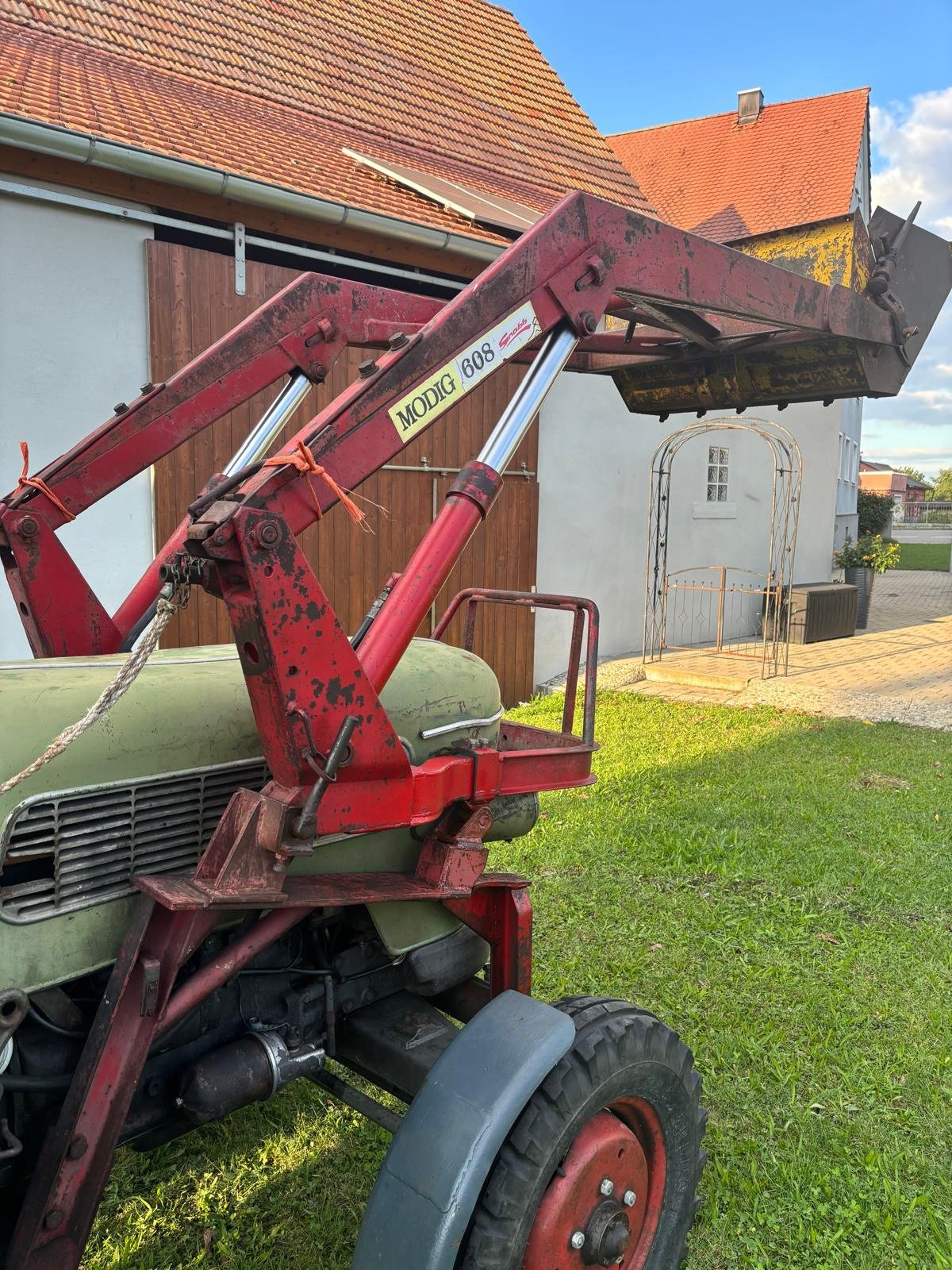 Traktor del tipo Fendt Farmer 2, Gebrauchtmaschine en Gunzenhausen (Imagen 9)