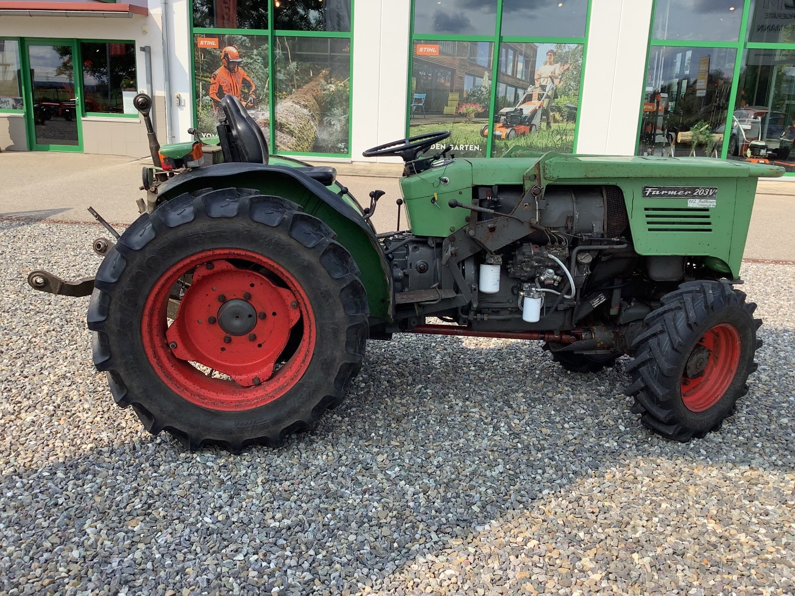 Traktor του τύπου Fendt Farmer 203V, Gebrauchtmaschine σε Ertingen (Φωτογραφία 4)