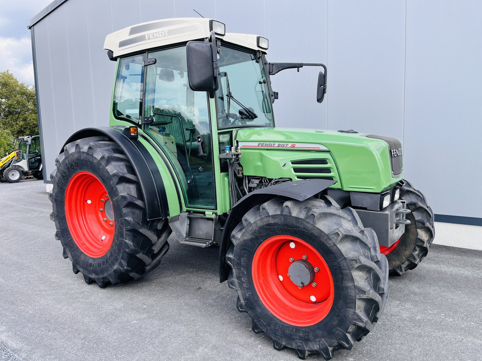 Traktor Türe ait Fendt Farmer 207 S, Gebrauchtmaschine içinde Falkenstein (resim 4)