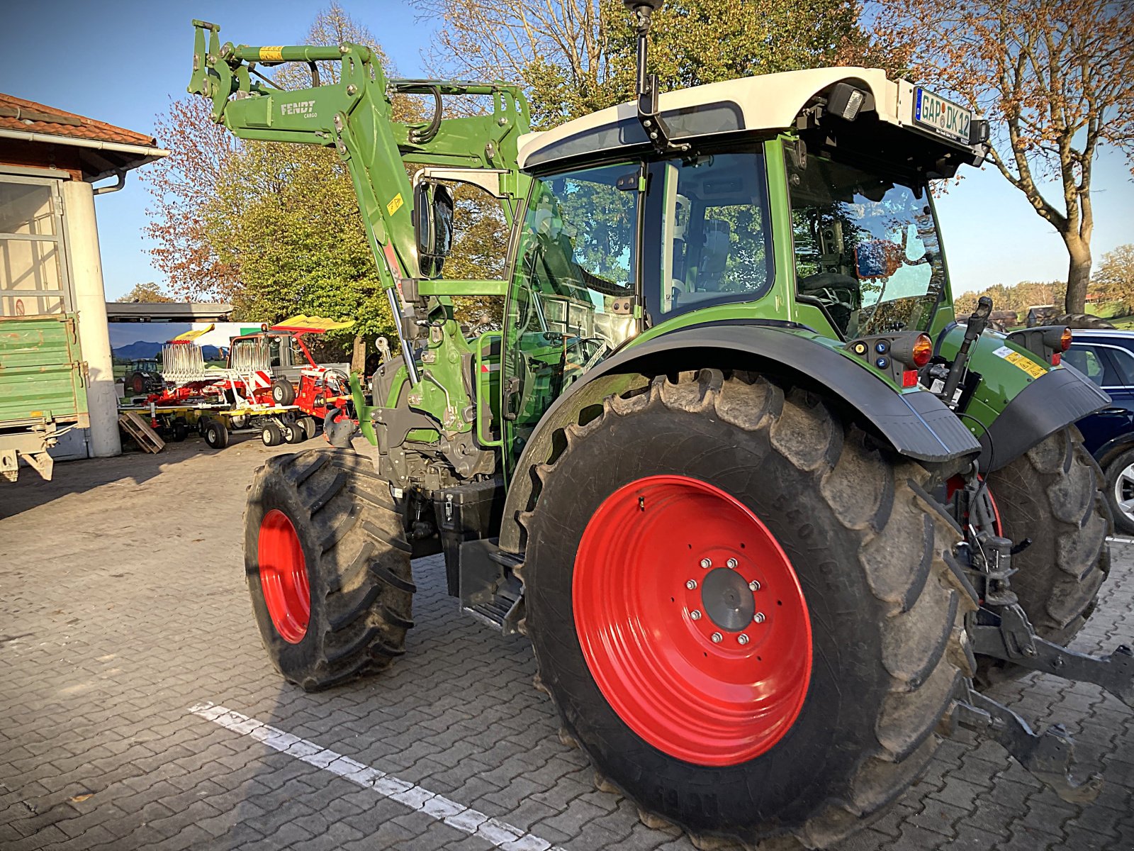 Traktor des Typs Fendt Farmer 207 S, Gebrauchtmaschine in Murnau (Bild 16)