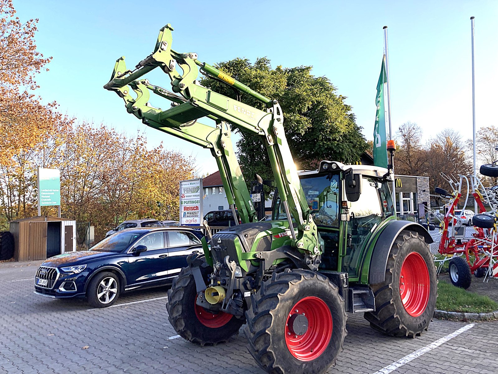 Traktor des Typs Fendt Farmer 207 S, Gebrauchtmaschine in Murnau (Bild 17)