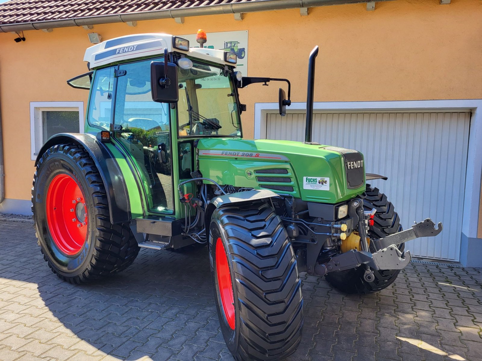 Traktor типа Fendt Farmer 208S, Gebrauchtmaschine в Laaber (Фотография 5)