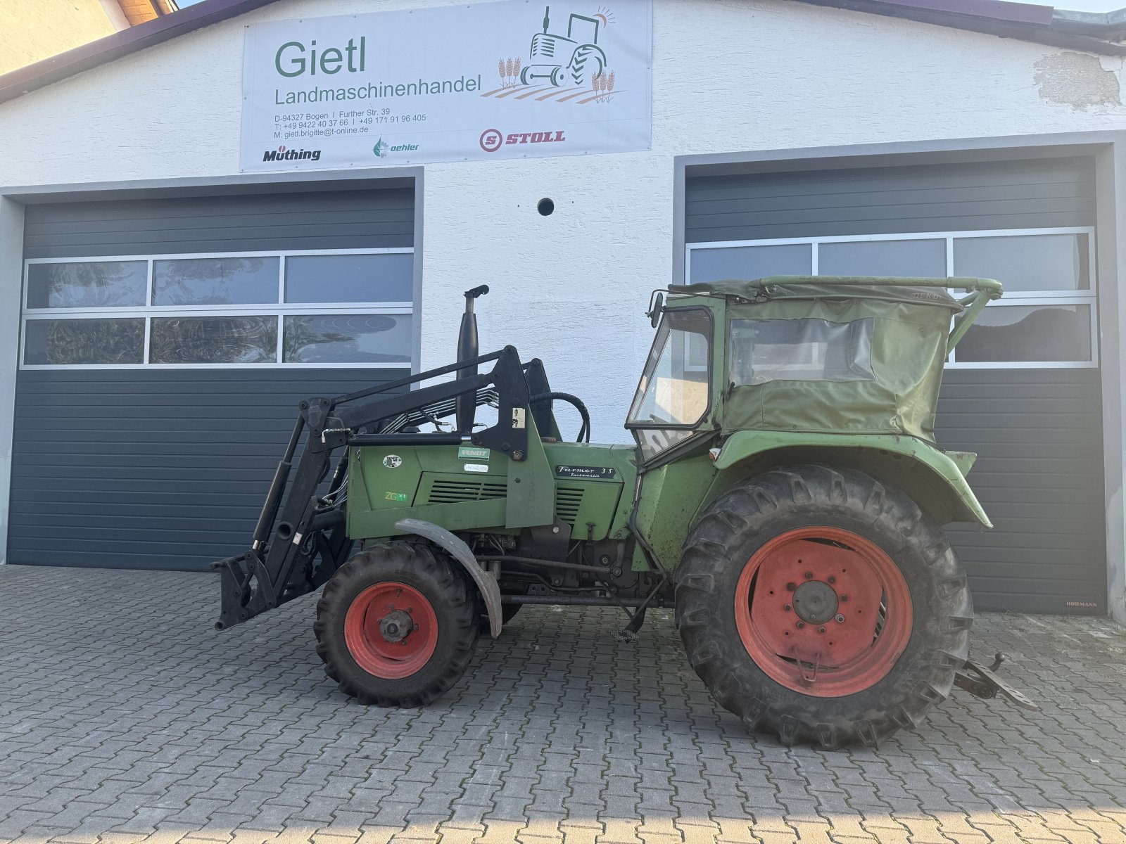 Traktor del tipo Fendt Farmer 3 SA, Gebrauchtmaschine In Bogen (Immagine 4)