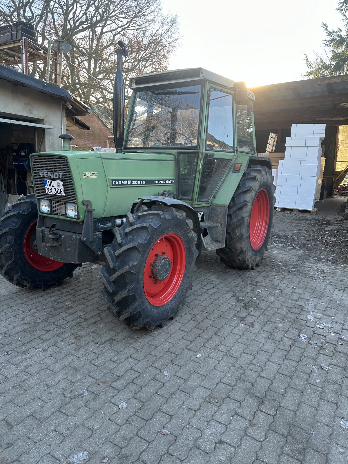 Traktor Türe ait Fendt Farmer 306 LS, Gebrauchtmaschine içinde Brackel (resim 1)