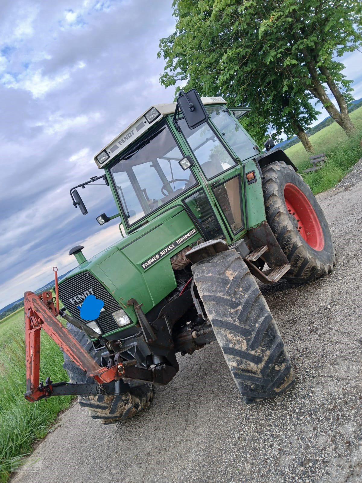 Traktor Türe ait Fendt Farmer 307 LSA, Gebrauchtmaschine içinde Neustadt (resim 3)