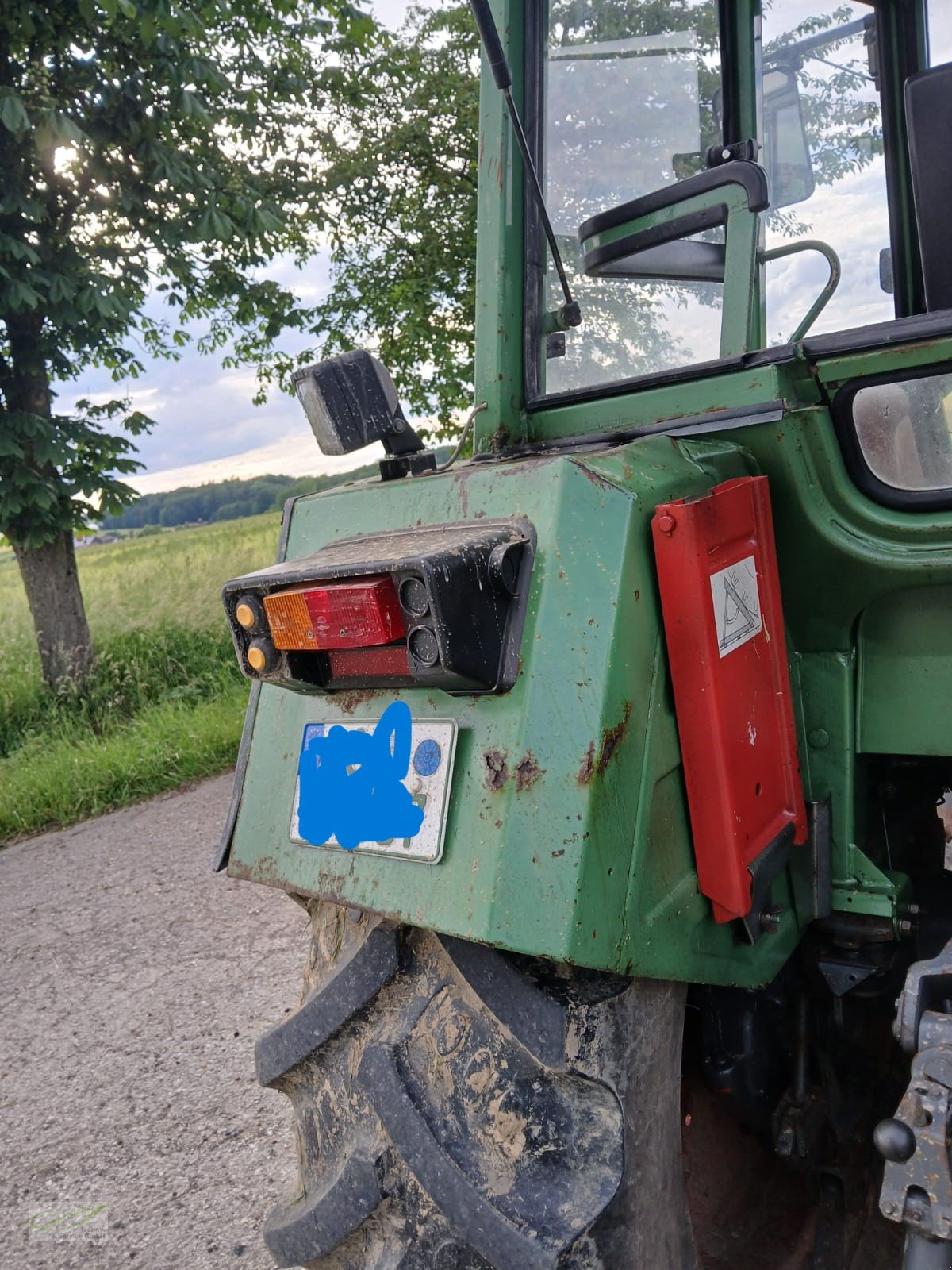 Traktor van het type Fendt Farmer 307 LSA, Gebrauchtmaschine in Neustadt (Foto 8)