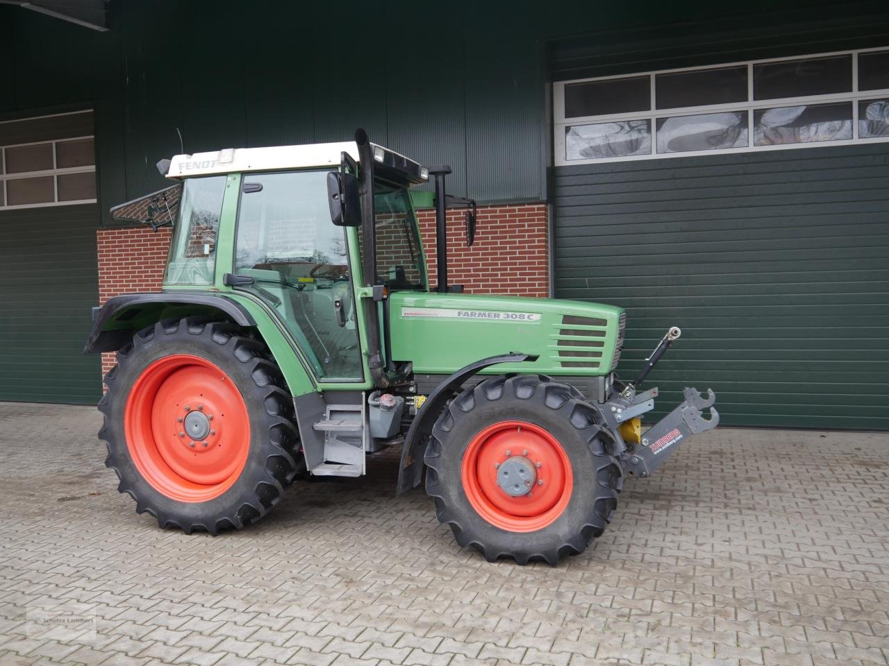 Traktor typu Fendt Farmer 308 C nur 3570h FZW, Gebrauchtmaschine w Borken (Zdjęcie 1)