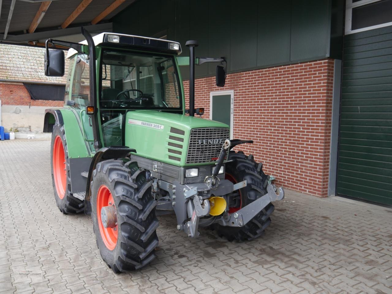 Traktor typu Fendt Farmer 308 C nur 3570h FZW, Gebrauchtmaschine w Borken (Zdjęcie 2)