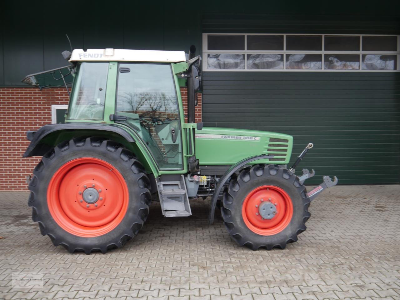 Traktor typu Fendt Farmer 308 C nur 3570h FZW, Gebrauchtmaschine w Borken (Zdjęcie 3)