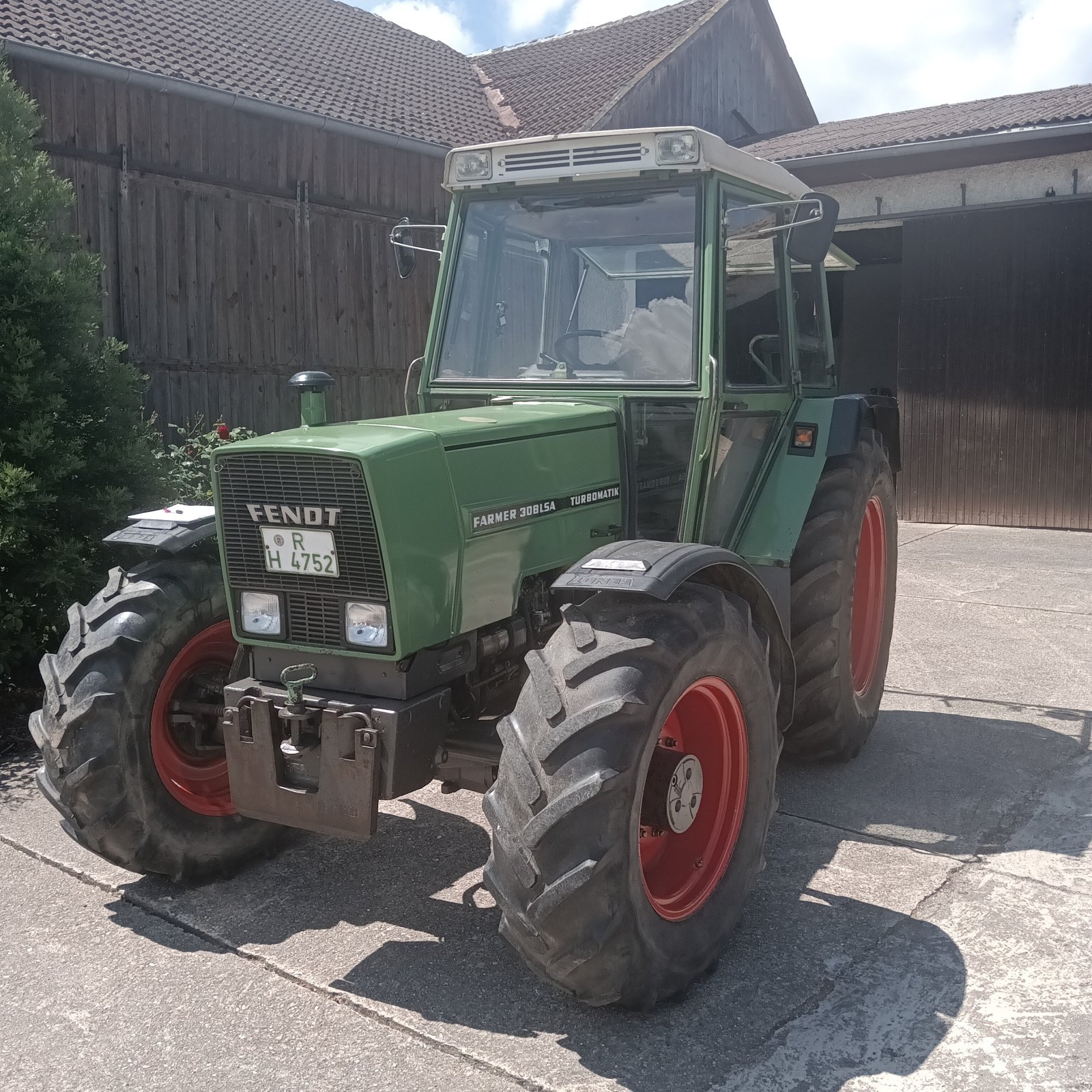 Traktor del tipo Fendt Farmer 308 LSA, Gebrauchtmaschine en Aufhausen (Imagen 1)