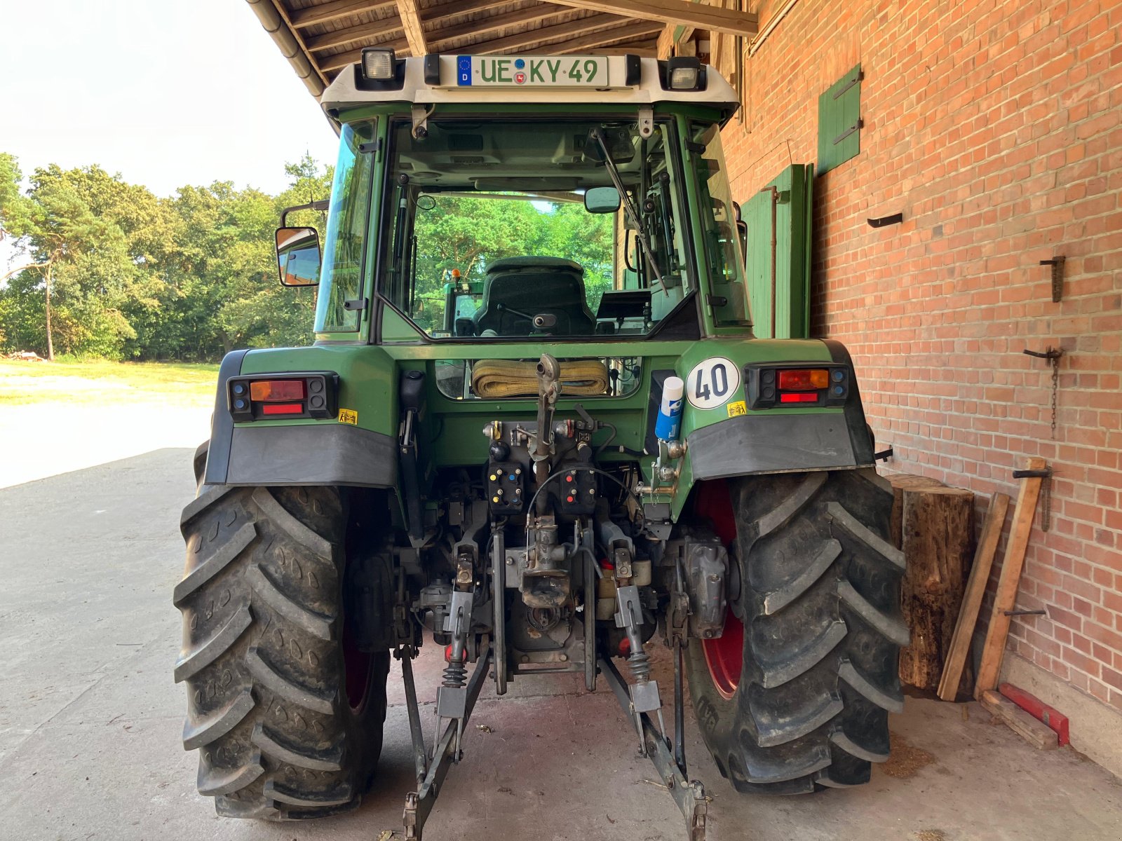 Traktor Türe ait Fendt Farmer 309 C, Gebrauchtmaschine içinde Stoetze (resim 2)