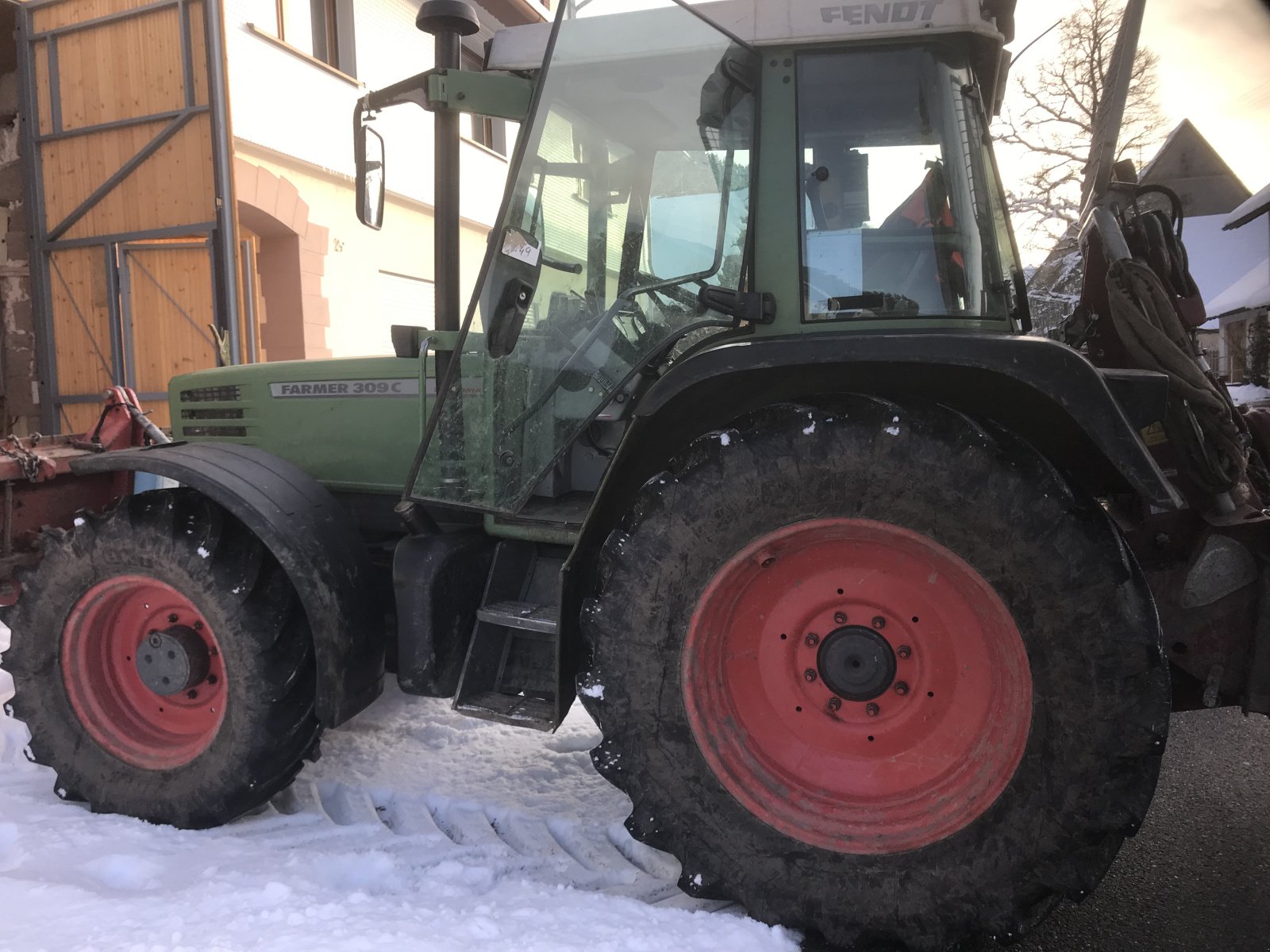 Traktor van het type Fendt Farmer 309 C, Gebrauchtmaschine in Unteriflingen (Foto 2)