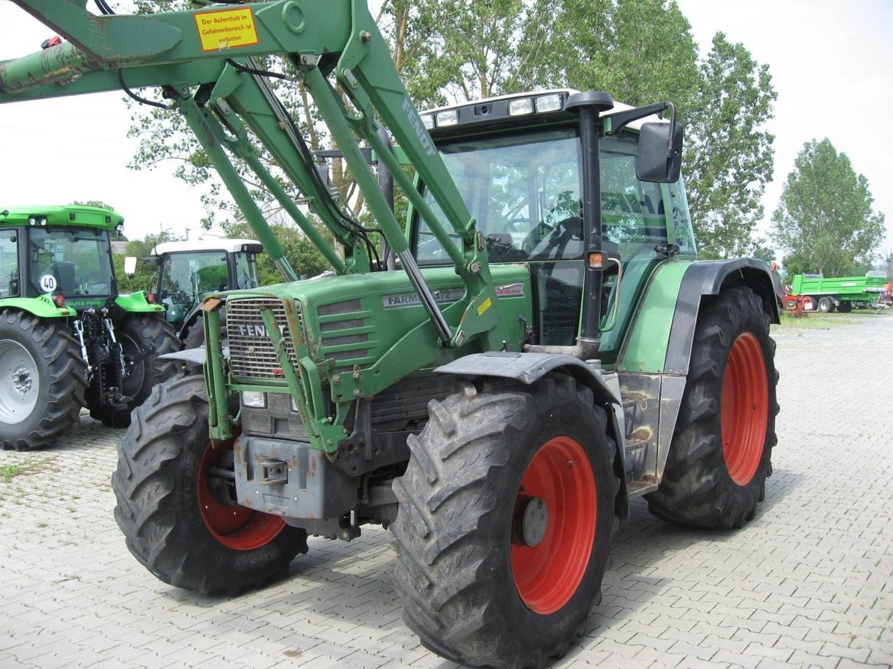 Traktor Türe ait Fendt Farmer 312/2, Gebrauchtmaschine içinde Burgbernheim (resim 5)