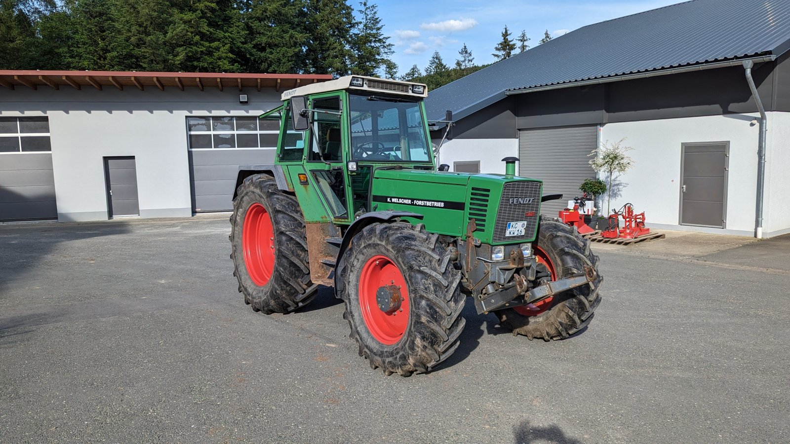 Traktor del tipo Fendt Farmer 312 LSA, Gebrauchtmaschine en Steinwiesen (Imagen 2)