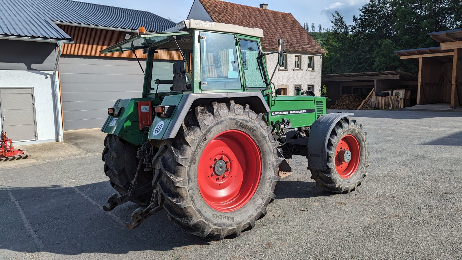 Traktor del tipo Fendt Farmer 312 LSA, Gebrauchtmaschine en Steinwiesen (Imagen 5)