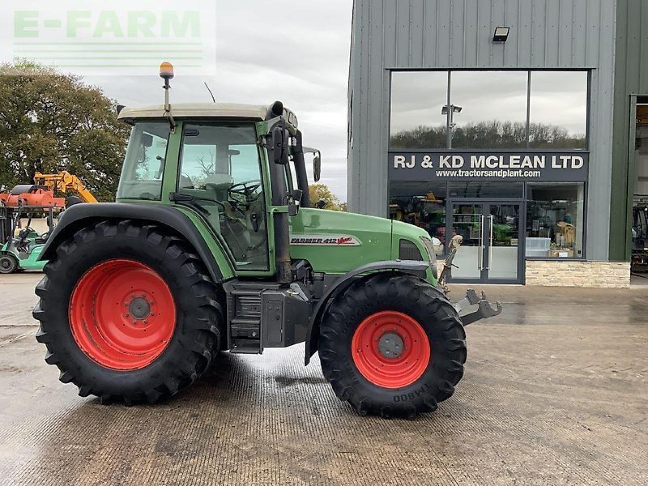 Traktor del tipo Fendt farmer 412 vario (st21379), Gebrauchtmaschine en SHAFTESBURY (Imagen 9)