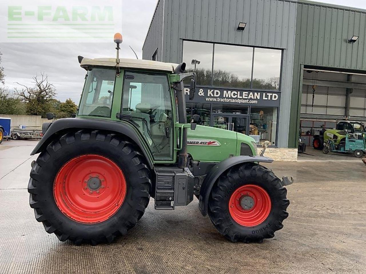 Traktor del tipo Fendt farmer 412 vario (st21379), Gebrauchtmaschine en SHAFTESBURY (Imagen 10)