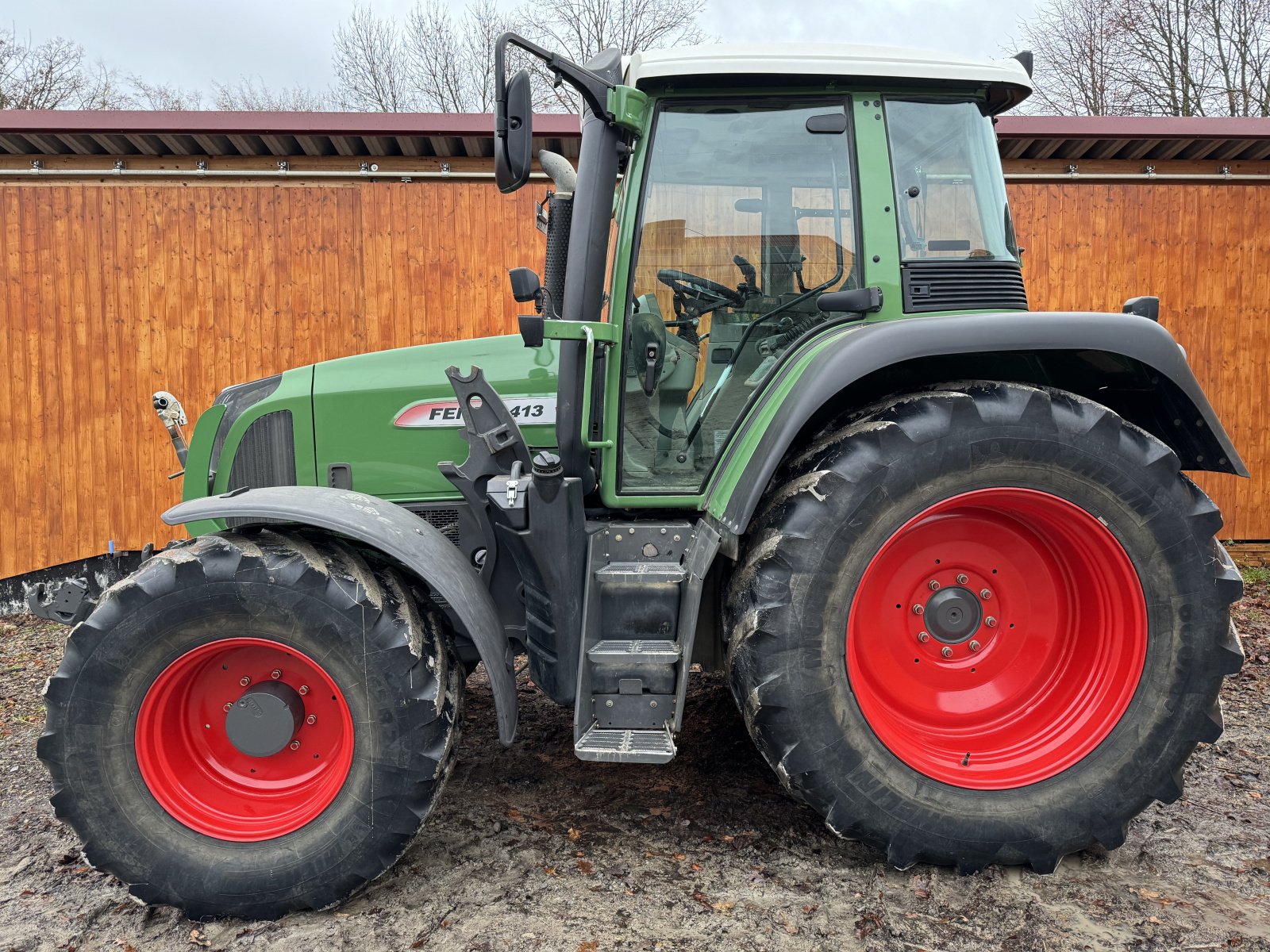 Traktor van het type Fendt Farmer 413 Vario, Gebrauchtmaschine in Simmershofen (Foto 1)