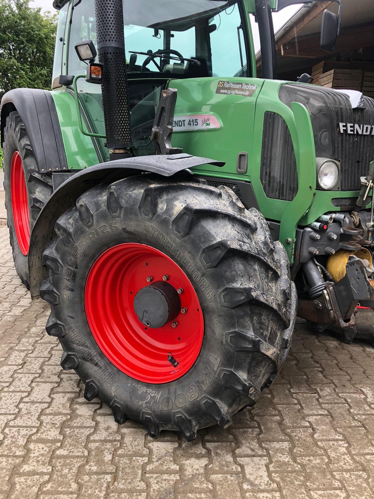 Traktor типа Fendt Farmer 415 Vario, Gebrauchtmaschine в Pfullendorf (Фотография 7)