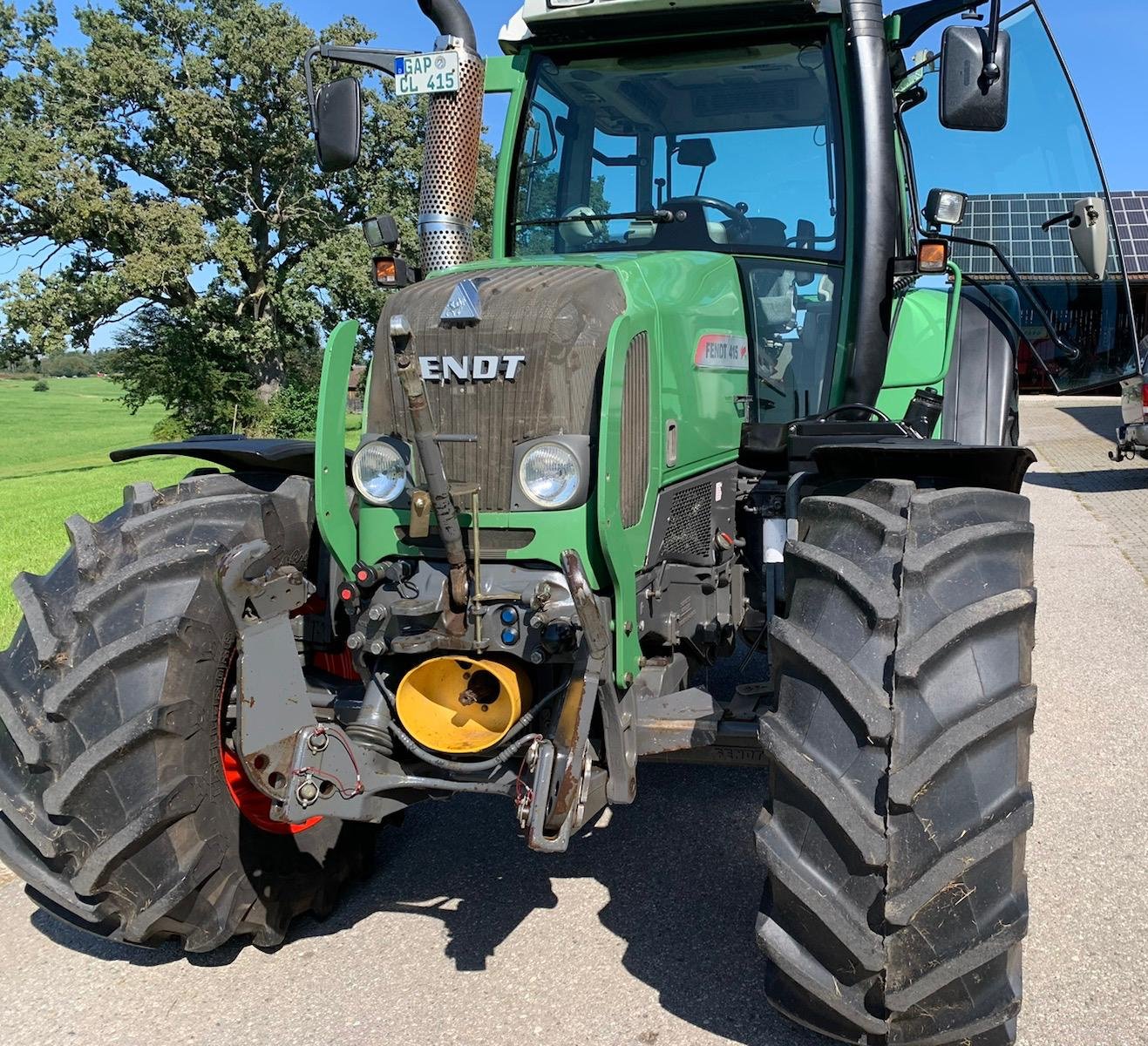 Traktor του τύπου Fendt Farmer 415 Vario, Gebrauchtmaschine σε Seehausen (Φωτογραφία 3)