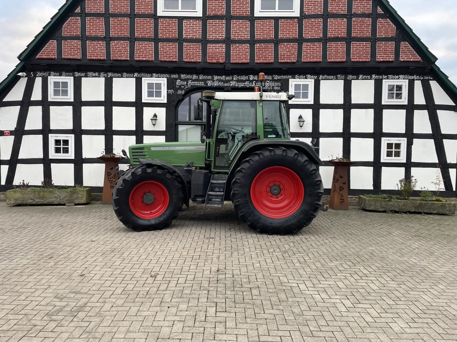 Traktor Türe ait Fendt Favorit 512 C, Gebrauchtmaschine içinde Hunteburg (resim 2)