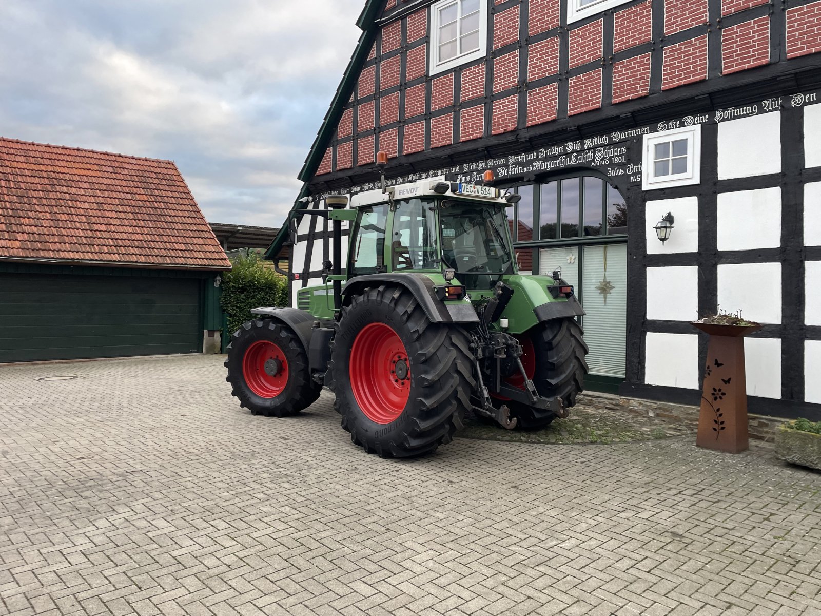 Traktor Türe ait Fendt Favorit 512 C, Gebrauchtmaschine içinde Hunteburg (resim 3)