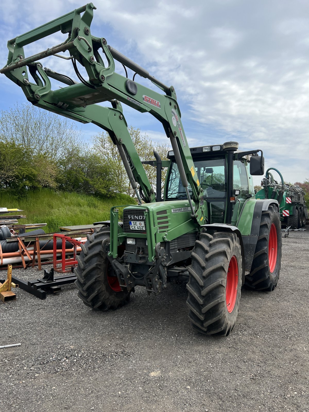 Traktor typu Fendt Favorit 512 C, Gebrauchtmaschine w Schwissel (Zdjęcie 1)