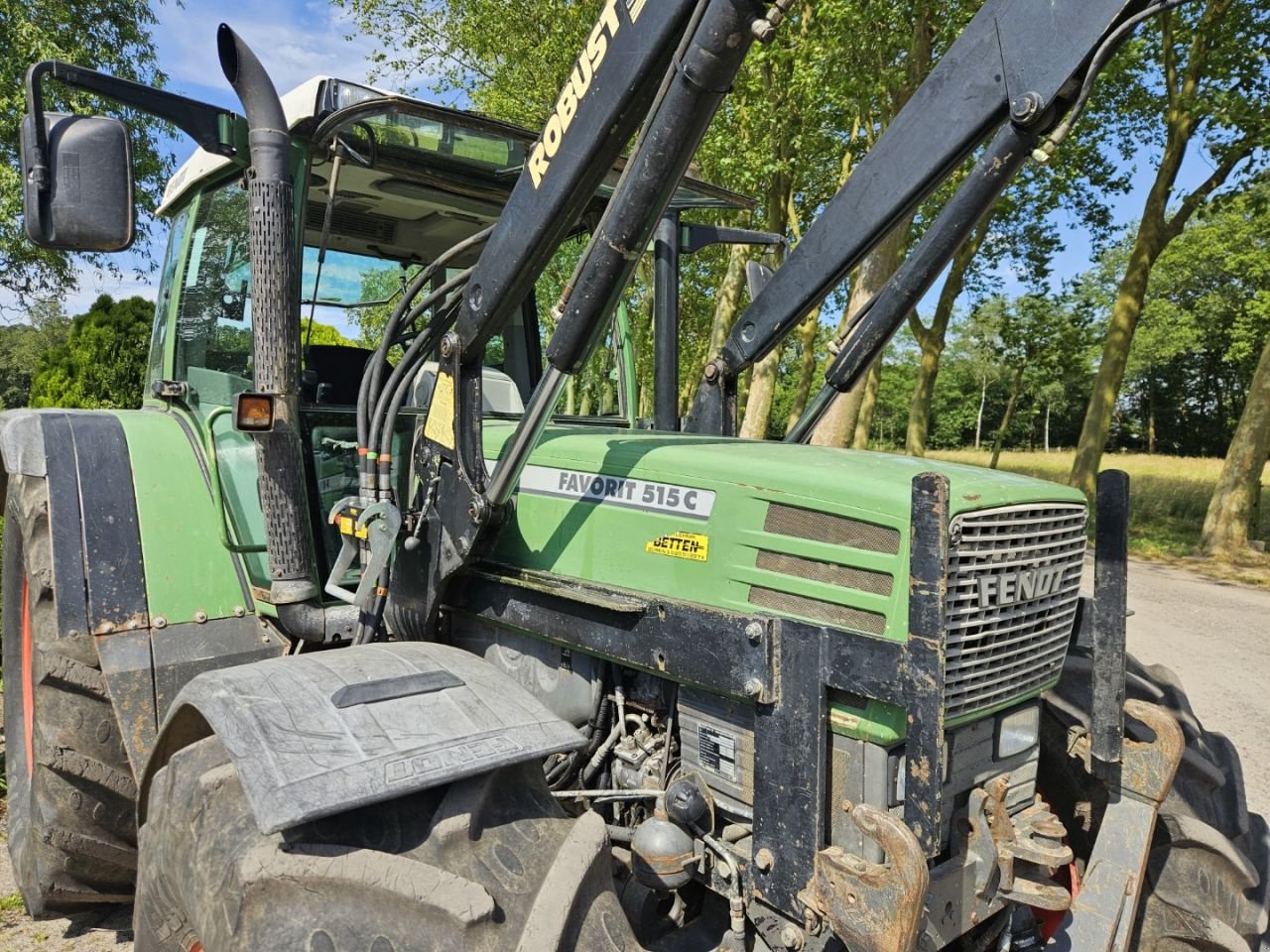 Traktor a típus Fendt Favorit 515 C Turboshift 511 512, Gebrauchtmaschine ekkor: Bergen op Zoom (Kép 3)