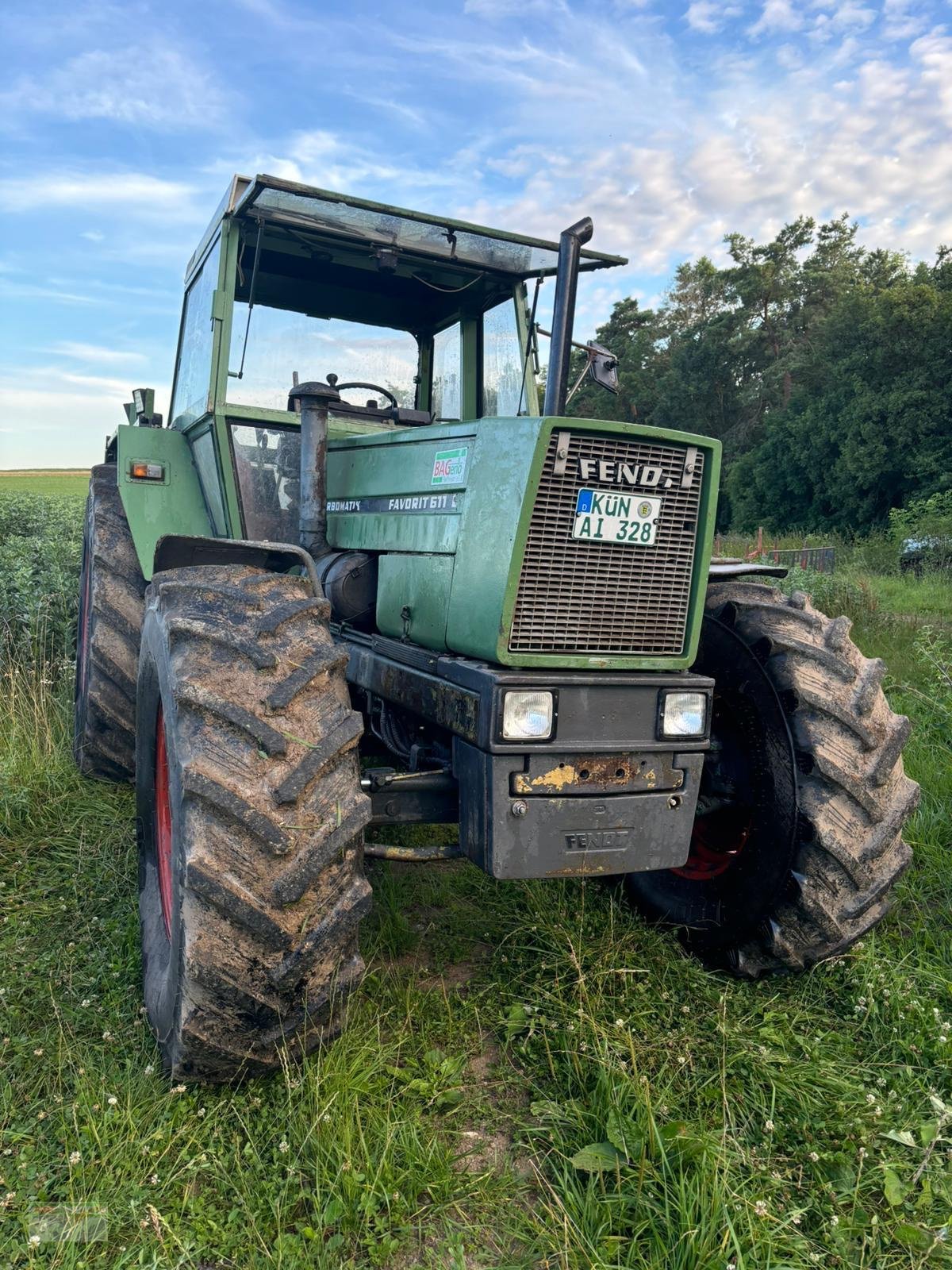 Traktor del tipo Fendt Favorit 611 LS, Gebrauchtmaschine en Ingelfingen-Stachenhausen (Imagen 2)