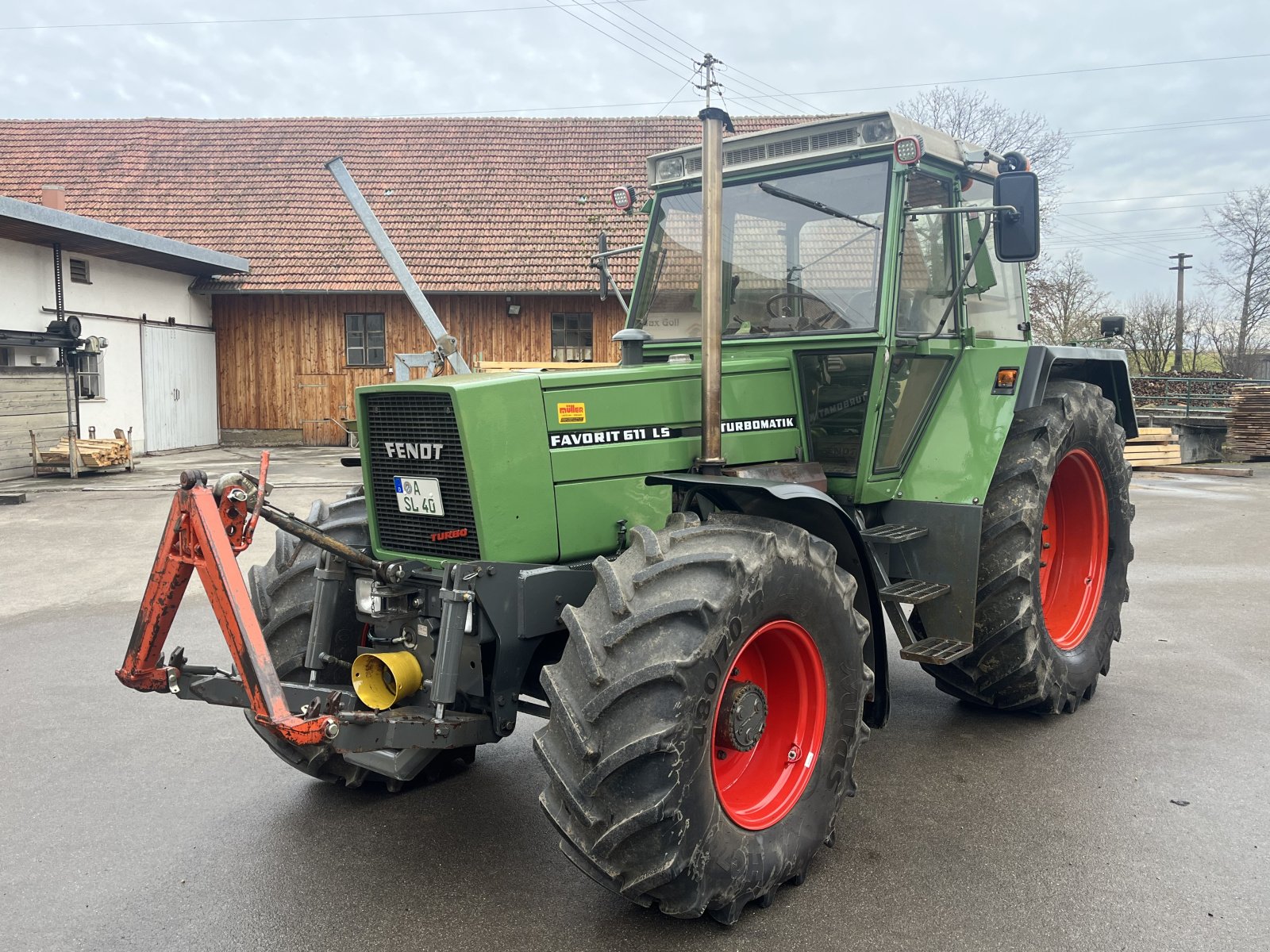 Traktor del tipo Fendt Favorit 611 LS, Gebrauchtmaschine en Achsheim  (Imagen 1)